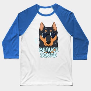 BEAUCERON SQUAD (black and tan cropped) Baseball T-Shirt